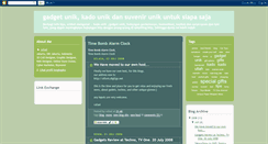 Desktop Screenshot of gadgetunik.blogspot.com