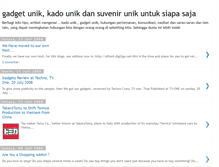 Tablet Screenshot of gadgetunik.blogspot.com