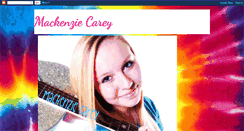 Desktop Screenshot of mackenziecarey.blogspot.com