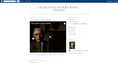 Desktop Screenshot of charlottepetersrockpoetry.blogspot.com