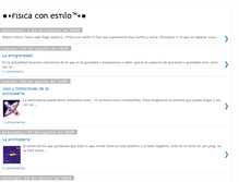 Tablet Screenshot of fisiqaconestilo.blogspot.com