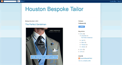 Desktop Screenshot of houstonbespoketailor.blogspot.com