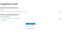 Tablet Screenshot of dragonball-watch.blogspot.com
