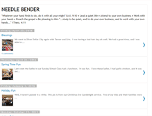 Tablet Screenshot of needlebender.blogspot.com
