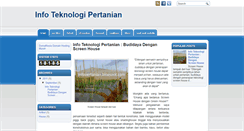 Desktop Screenshot of infopertanian.blogspot.com