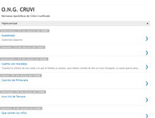 Tablet Screenshot of cruzyvida.blogspot.com