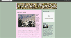 Desktop Screenshot of gospodipomiluj.blogspot.com