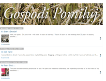 Tablet Screenshot of gospodipomiluj.blogspot.com