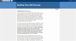 Desktop Screenshot of gdibusinesssuccestips.blogspot.com