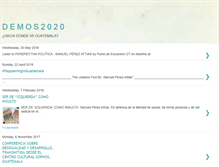 Tablet Screenshot of guatemala2020.blogspot.com