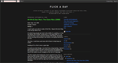 Desktop Screenshot of flickaday.blogspot.com