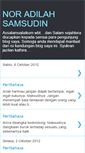 Mobile Screenshot of noradilahsamsudin.blogspot.com