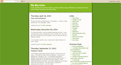 Desktop Screenshot of myskycolor.blogspot.com