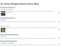 Tablet Screenshot of pangaeascience.blogspot.com