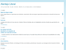 Tablet Screenshot of alentejo-litoral.blogspot.com