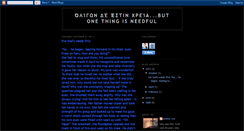 Desktop Screenshot of butonethingisneedful.blogspot.com