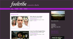 Desktop Screenshot of fooltribe.blogspot.com