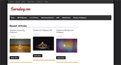 Desktop Screenshot of latest-windows-8-wallpapers.blogspot.com