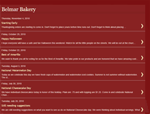 Tablet Screenshot of belmarbakery.blogspot.com