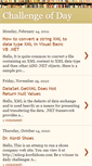 Mobile Screenshot of challengeofday.blogspot.com