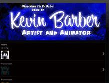 Tablet Screenshot of kevinbarber.blogspot.com