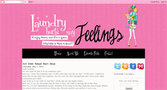 Desktop Screenshot of laundryhurtsmyfeelings.blogspot.com