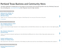 Tablet Screenshot of portlandtexas.blogspot.com