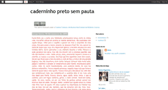 Desktop Screenshot of caderninhopretosempauta.blogspot.com