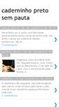 Mobile Screenshot of caderninhopretosempauta.blogspot.com