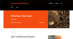 Desktop Screenshot of dreamkeepersblog.blogspot.com