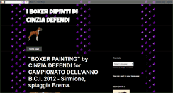 Desktop Screenshot of boxerdipinti.blogspot.com