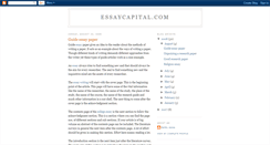 Desktop Screenshot of essay-capital.blogspot.com