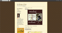 Desktop Screenshot of lescrapacaro.blogspot.com