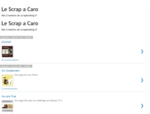 Tablet Screenshot of lescrapacaro.blogspot.com