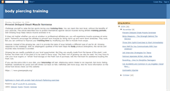Desktop Screenshot of bodypiercingtraining-tip.blogspot.com