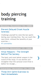 Mobile Screenshot of bodypiercingtraining-tip.blogspot.com