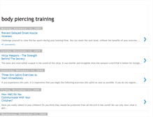 Tablet Screenshot of bodypiercingtraining-tip.blogspot.com