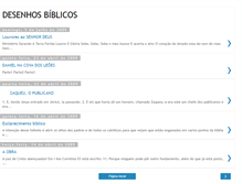 Tablet Screenshot of desenhosbiblicos.blogspot.com