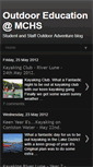 Mobile Screenshot of outdooreducationmchs.blogspot.com