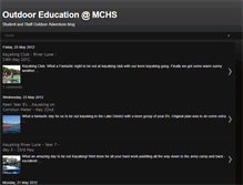 Tablet Screenshot of outdooreducationmchs.blogspot.com