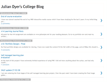 Tablet Screenshot of jdyercollegeblog.blogspot.com