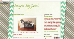 Desktop Screenshot of designsbyjanel.blogspot.com