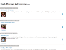 Tablet Screenshot of eachmomentisenormous.blogspot.com