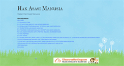Desktop Screenshot of hak-hak-asasi-manusia.blogspot.com