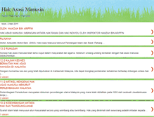 Tablet Screenshot of hak-hak-asasi-manusia.blogspot.com