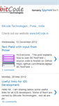 Mobile Screenshot of iphone-bitcode.blogspot.com