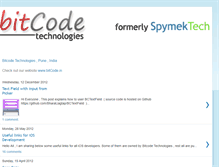Tablet Screenshot of iphone-bitcode.blogspot.com