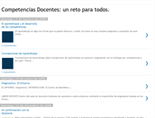 Tablet Screenshot of competenciadocentes.blogspot.com