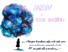 Tablet Screenshot of dreamanewworld.blogspot.com