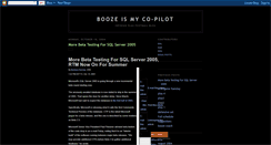 Desktop Screenshot of boozeismycopilot.blogspot.com